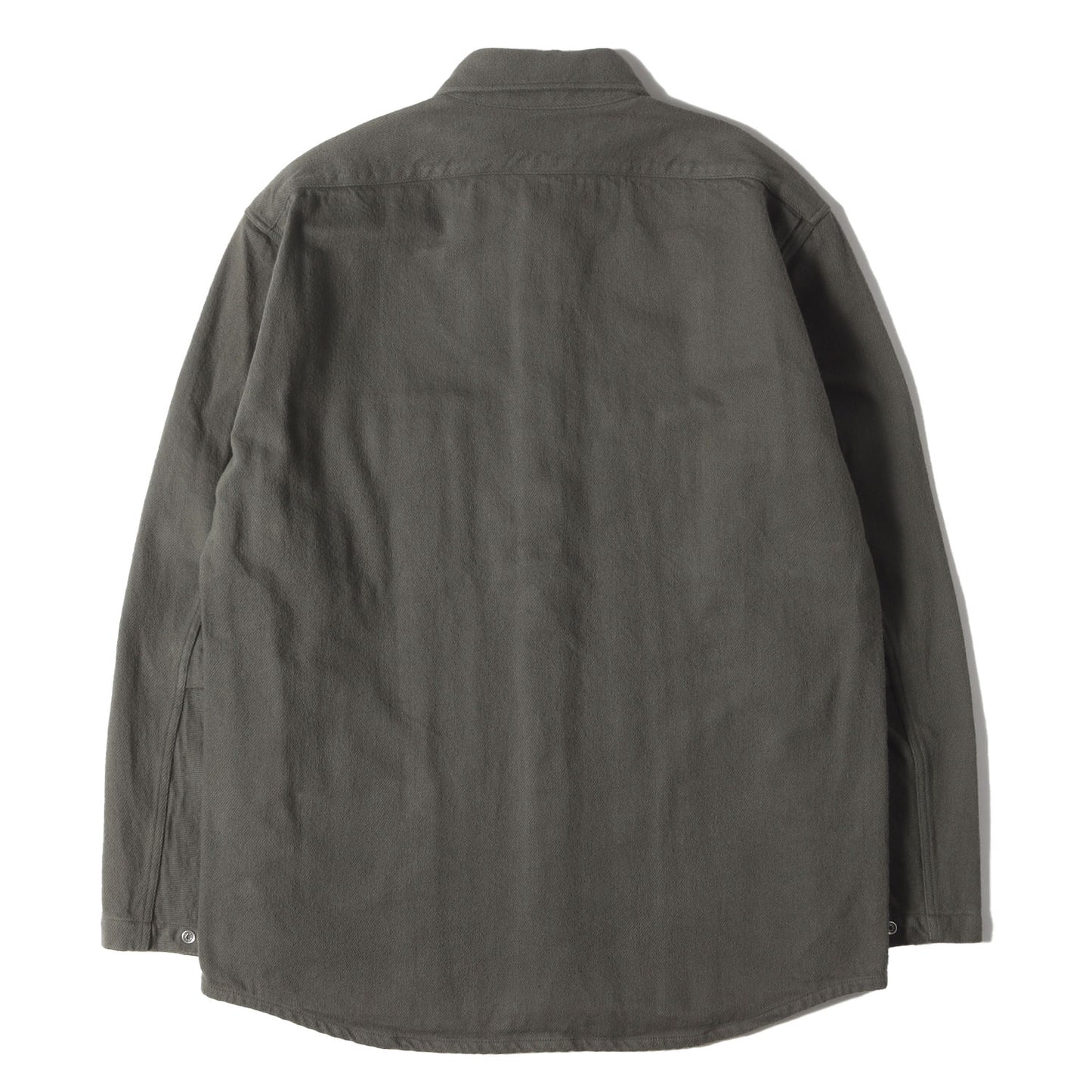 20SS コットンカルゼ ワークシャツ(WORKER SHIRT JACKET COTTON KERSEY)