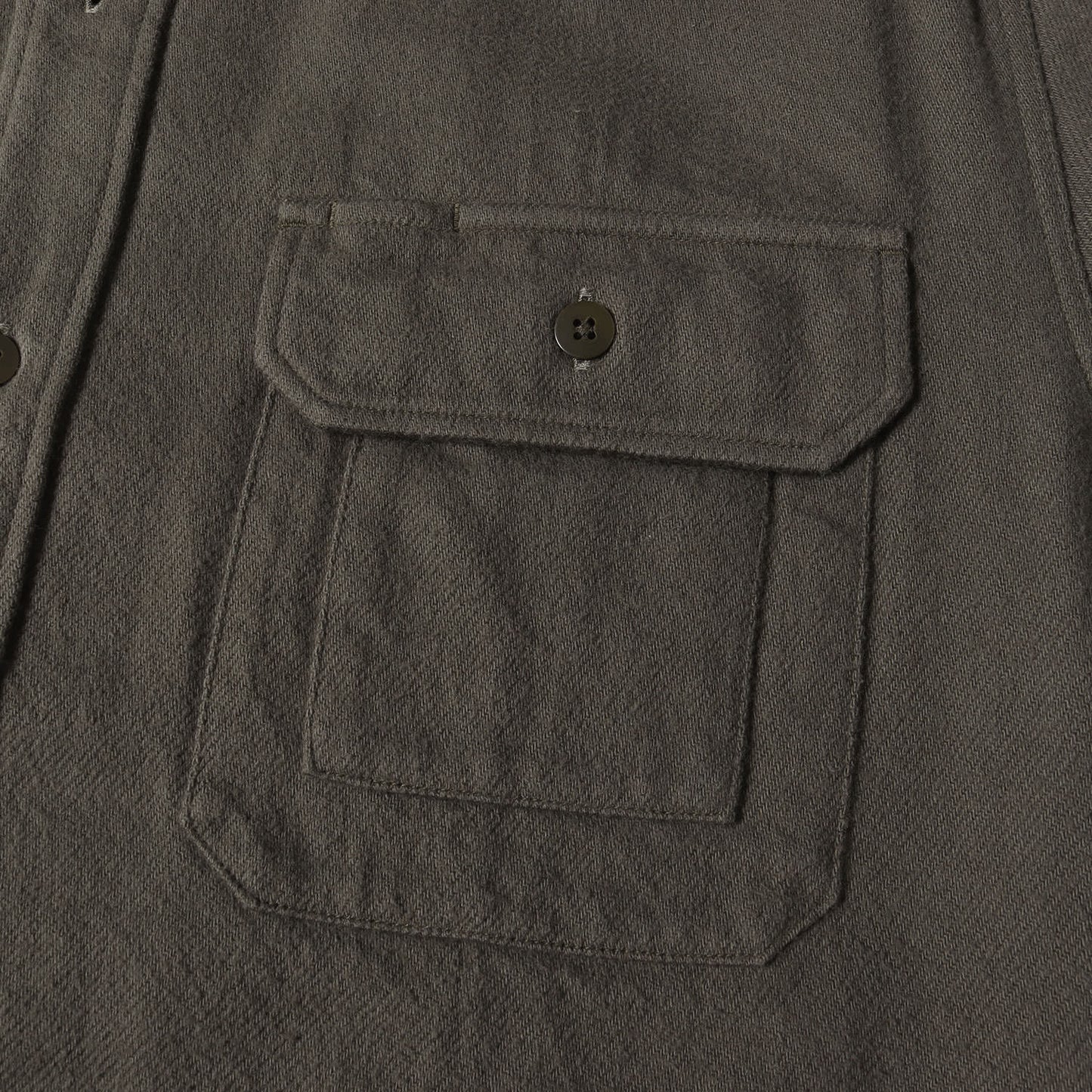 20SS コットンカルゼ ワークシャツ(WORKER SHIRT JACKET COTTON KERSEY)