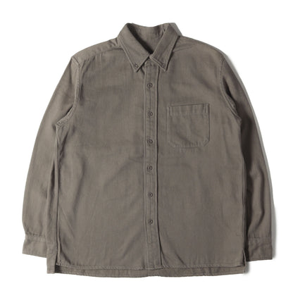 22W/23S ヘビーツイル ボタンダウンシャツ(DWELLER B.D. SHIRT SWEET TWIST COTTON TWILL)