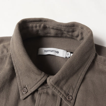 22W/23S ヘビーツイル ボタンダウンシャツ(DWELLER B.D. SHIRT SWEET TWIST COTTON TWILL)