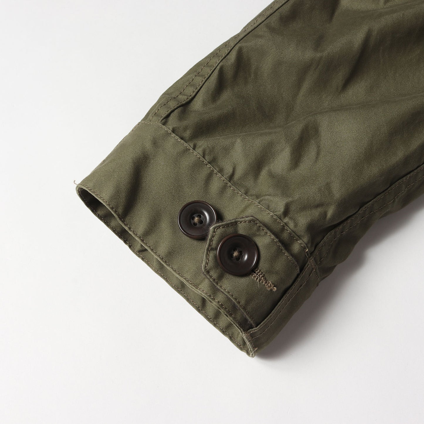 コットン/ナイロン オックス ノーカラー モッズコート(SOLDIER COAT C/N OXFORD)