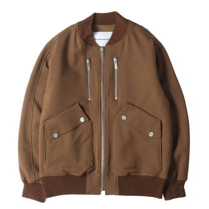 22AW ストレッチ ソフトシェル フライトジャケット(DOWN MIX FLIGHT JACKET)