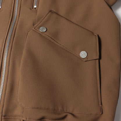 22AW ストレッチ ソフトシェル フライトジャケット(DOWN MIX FLIGHT JACKET)