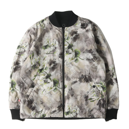 22AW フラワー柄 リバーシブル プリマロフト フライトジャケット(FLORAL × SUEDE REVERSIBLE BLOUSON)