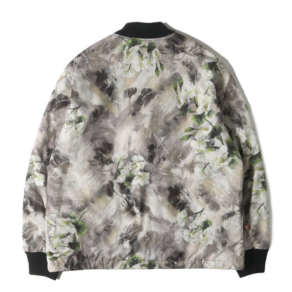 22AW フラワー柄 リバーシブル プリマロフト フライトジャケット(FLORAL × SUEDE REVERSIBLE BLOUSON)