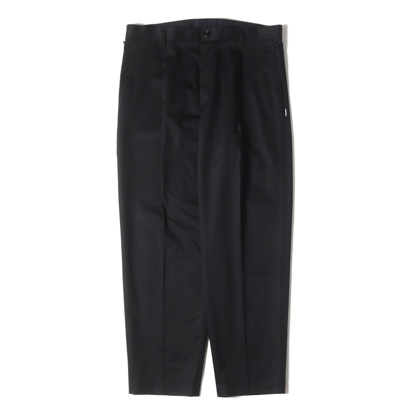 25SS 1タック コットン/リネン ツイル チノパンツ(TUCK PANTS)