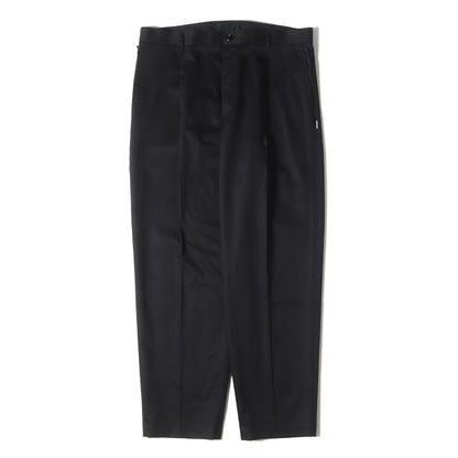 25SS 1タック コットン/リネン ツイル チノパンツ(TUCK PANTS)