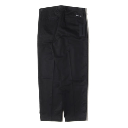 25SS 1タック コットン/リネン ツイル チノパンツ(TUCK PANTS)