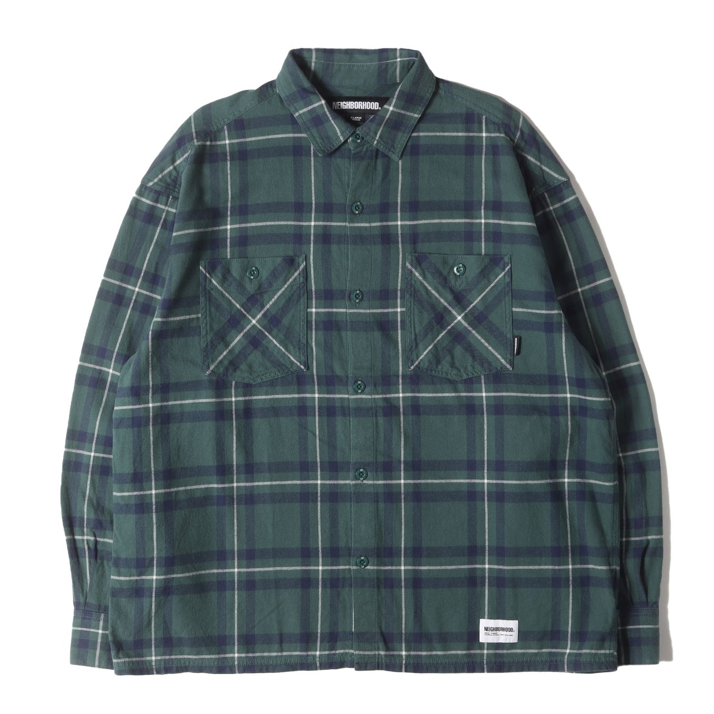24AW タータンチェック フランネルシャツ(TARTAN CHECK SHIRT)