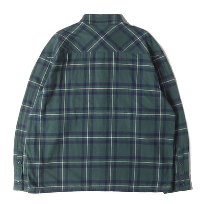 24AW タータンチェック フランネルシャツ(TARTAN CHECK SHIRT)
