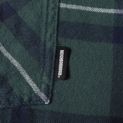 24AW タータンチェック フランネルシャツ(TARTAN CHECK SHIRT)