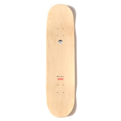 24SS BOXロゴ スケボーデッキ(Routed Box Logo Skateboard)