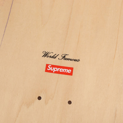 24SS BOXロゴ スケボーデッキ(Routed Box Logo Skateboard)
