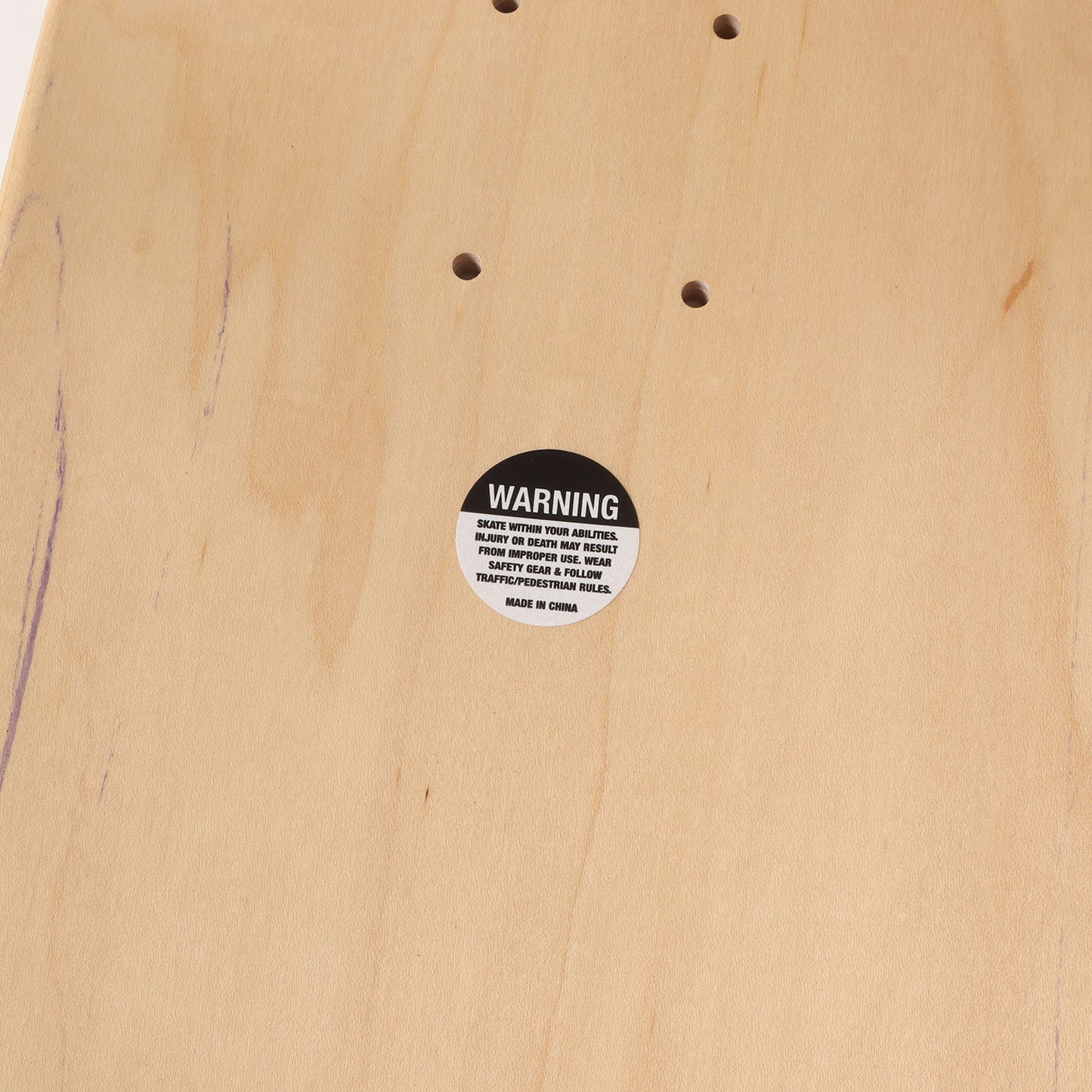 24SS BOXロゴ スケボーデッキ(Routed Box Logo Skateboard)