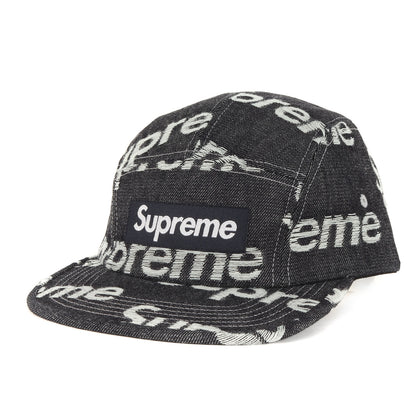 25AW ジャガードデニム BOXロゴ キャンプキャップ(Jacquard Logos Denim Camp Cap)