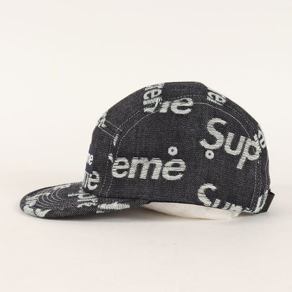 25AW ジャガードデニム BOXロゴ キャンプキャップ(Jacquard Logos Denim Camp Cap)
