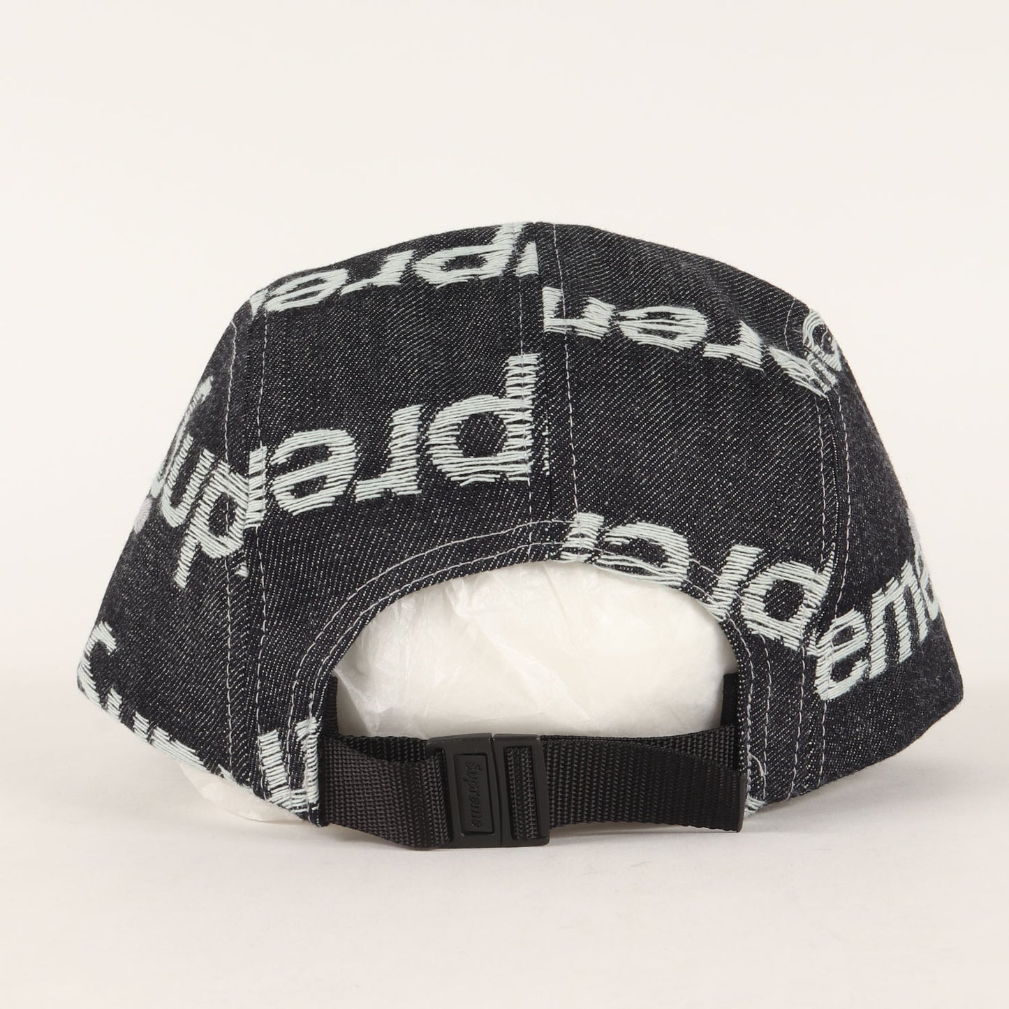 25AW ジャガードデニム BOXロゴ キャンプキャップ(Jacquard Logos Denim Camp Cap)