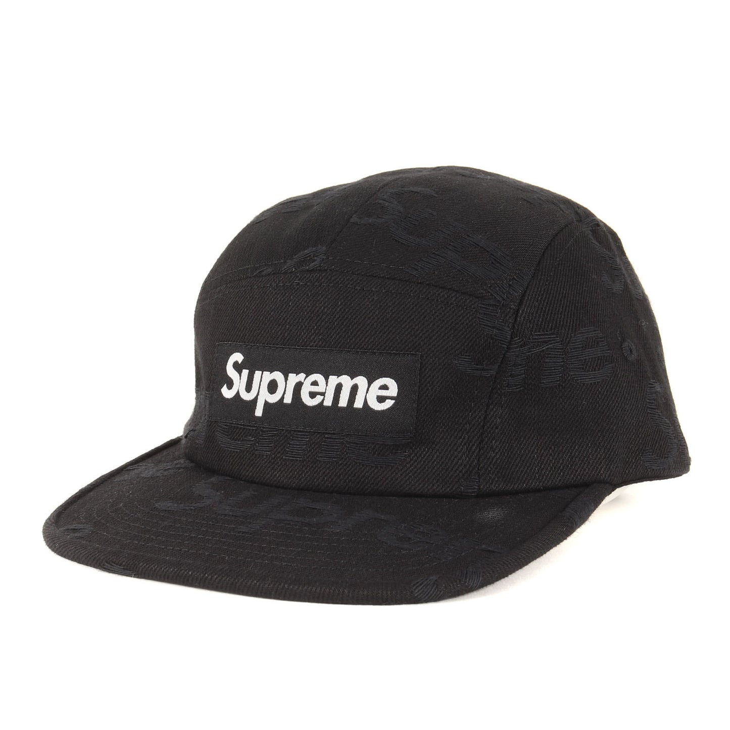 25AW ジャガードデニム BOXロゴ キャンプキャップ(Jacquard Logos Denim Camp Cap)