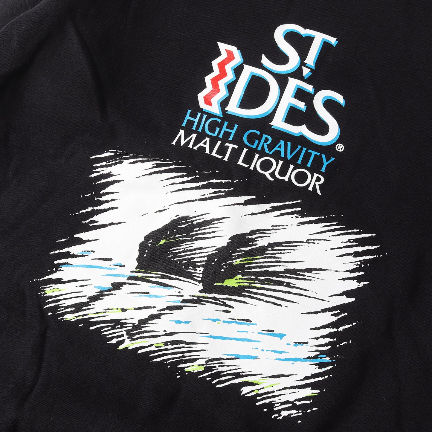×St. Ides ラベルロゴ クルーネック スウェット(Crewneck)