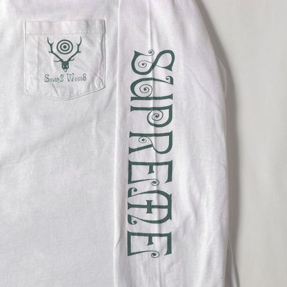 21SS ×SOUTH2 WEST8 ロングスリーブ ポケット Tシャツ(L/S Pocket Tee)