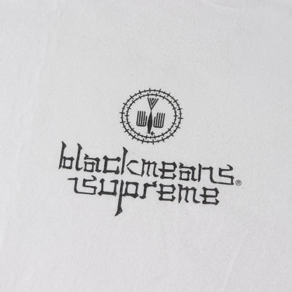 23AW ×blackmeans 漢字ロゴ ロングスリーブ Tシャツ(L/S Tee)