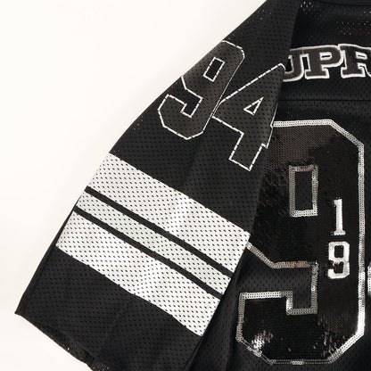 25AW スパンコール フットボール ジャージ(Sequin Football Jersey)