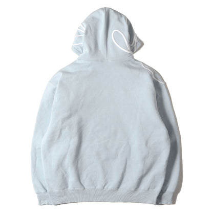25SS ビッグスクリプトロゴ刺繍 スウェットパーカー(Shoulder Script Hooded Sweatshirt)