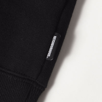 25AW ロゴプリント フルジップ スウェット(PLAIN SWEAT ZIP JACKET LS)