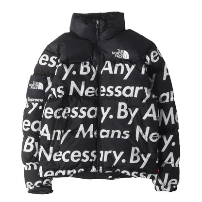 ×THE NORTH FACE メッセージロゴ ヌプシ ダウンジャケット(Nuptse Jacket)