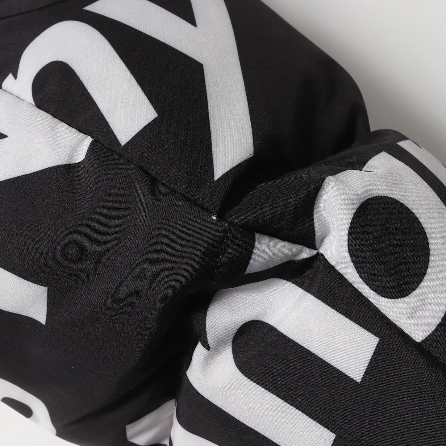 ×THE NORTH FACE メッセージロゴ ヌプシ ダウンジャケット(Nuptse Jacket)