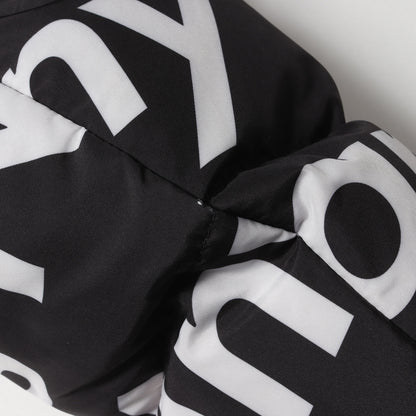 ×THE NORTH FACE メッセージロゴ ヌプシ ダウンジャケット(Nuptse Jacket)