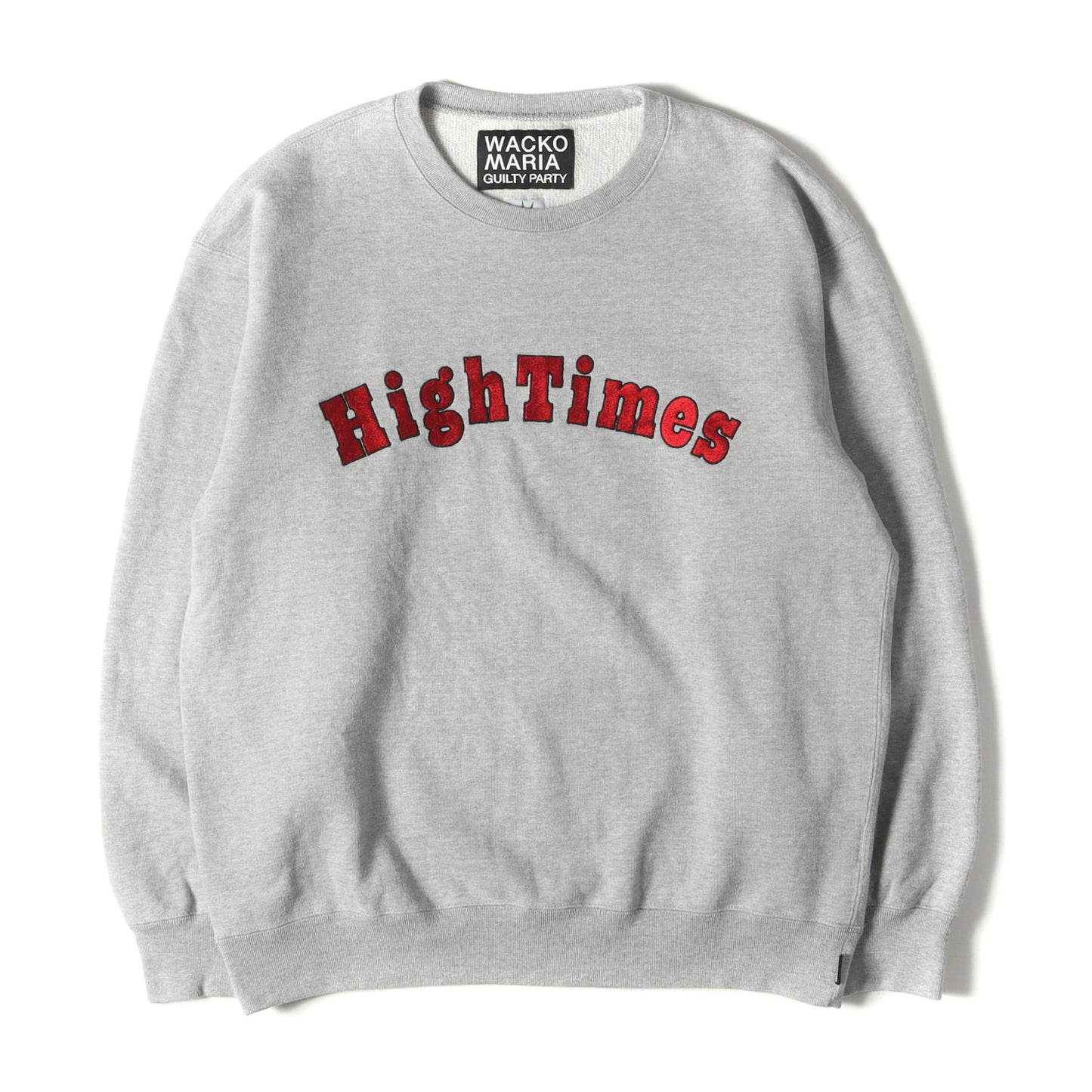 24SS ×HIGH TIMES クルーネック ヘビー スウェット(HEAVY WEIGHT CREW NECK SWEAT SHIRT)