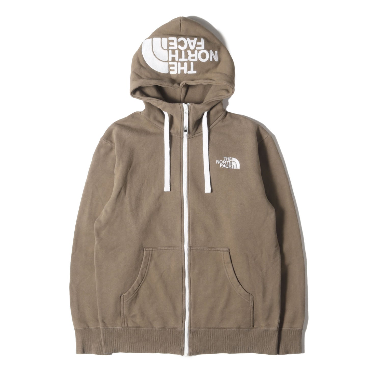 フードロゴ 刺繍 ジップ スウェットパーカー (Rearview FullZip Hoodie)
