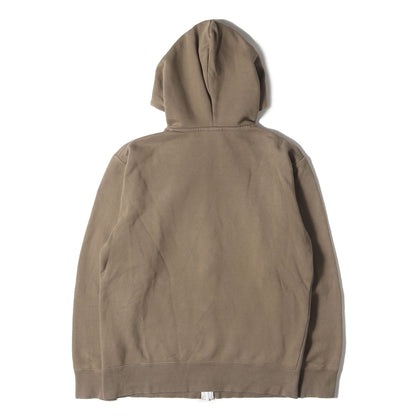 フードロゴ 刺繍 ジップ スウェットパーカー (Rearview FullZip Hoodie)