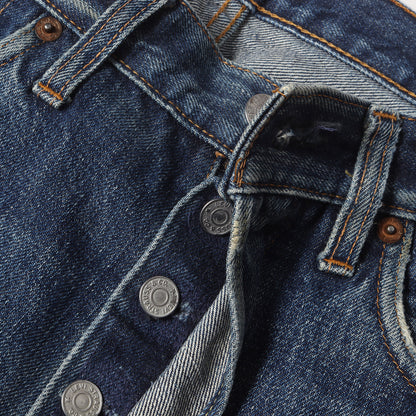 [雰囲気抜群 ヒゲあり] 60s 501 Big E デニムパンツ / USA製 ボタン裏刻印2