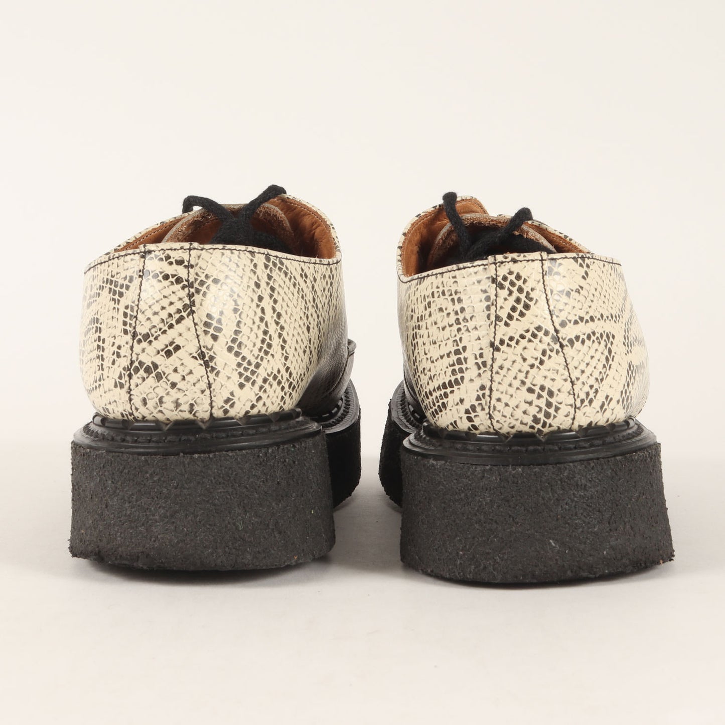 ギブソン6 パイソン型押しレザー ラバーソール シューズ (3588 VI B GIBSON)