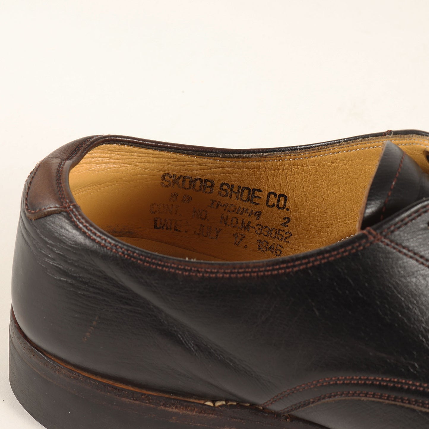 USMCタイプ キップレザー サービスシューズ (USMC Service Shoes)