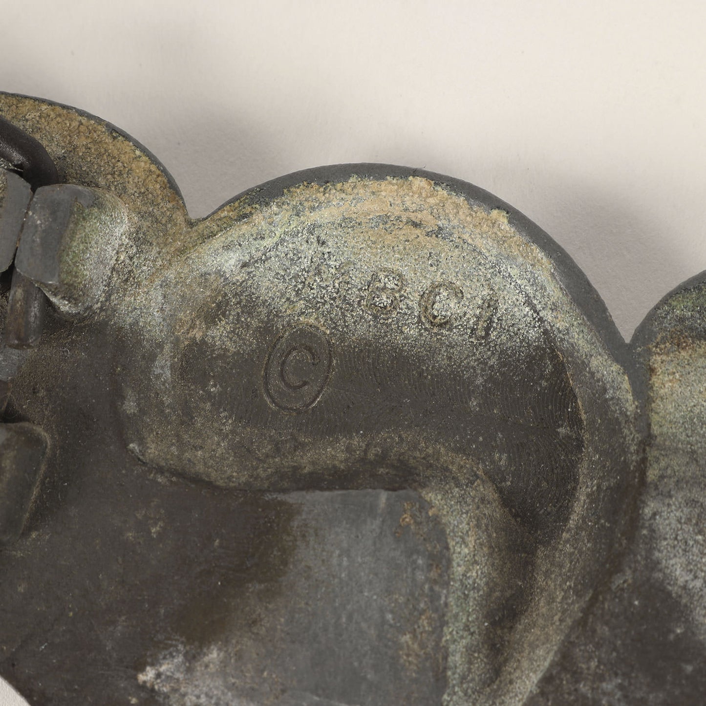 70～80s MBCI製 スカルウィング バックル