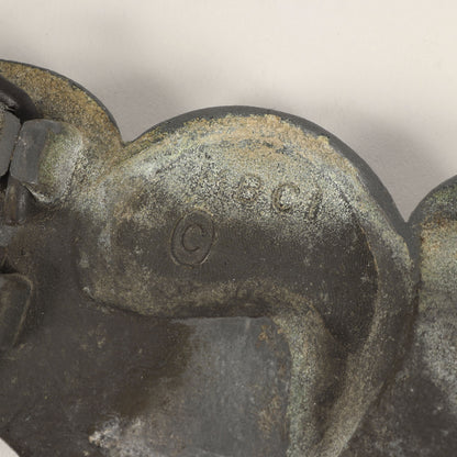 70～80s MBCI製 スカルウィング バックル