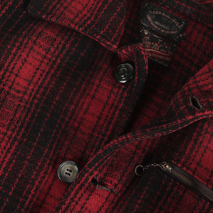 [希少 戦前モデル] 30s オンブレチェック ウール ハンティング ジャケット DRY BAK × PENN RICH(WOOLRICH)