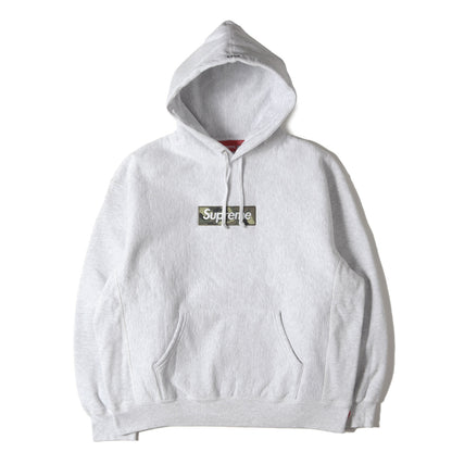 23AW カモフラージュ BOXロゴ スウェットパーカー(Box Logo Hooded Sweatshirt)