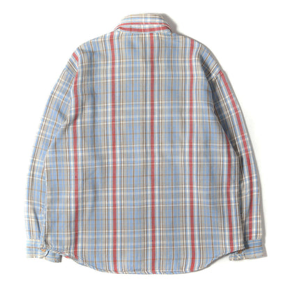 [好配色 雰囲気抜群] 70s ヘビー チェック ネルシャツ