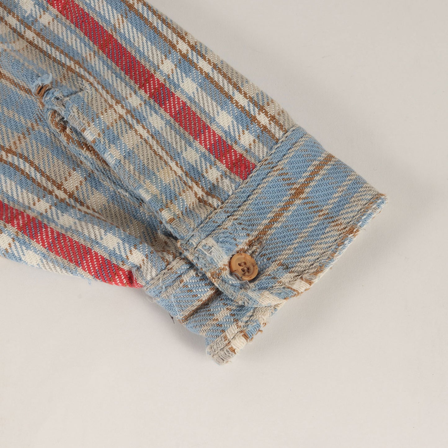 [好配色 雰囲気抜群] 70s ヘビー チェック ネルシャツ