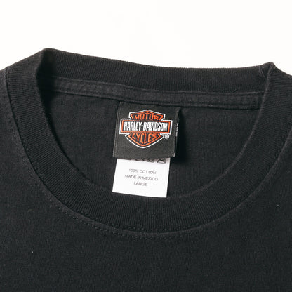 [GOODコンディション] 00s ラスベガス限定 トライバル エンブレム Tシャツ メキシコ製