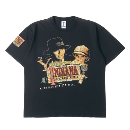 90s インディ・ジョーンズ 若き日の大冒険 ドラマ Tシャツ / USA製 JOSTENS