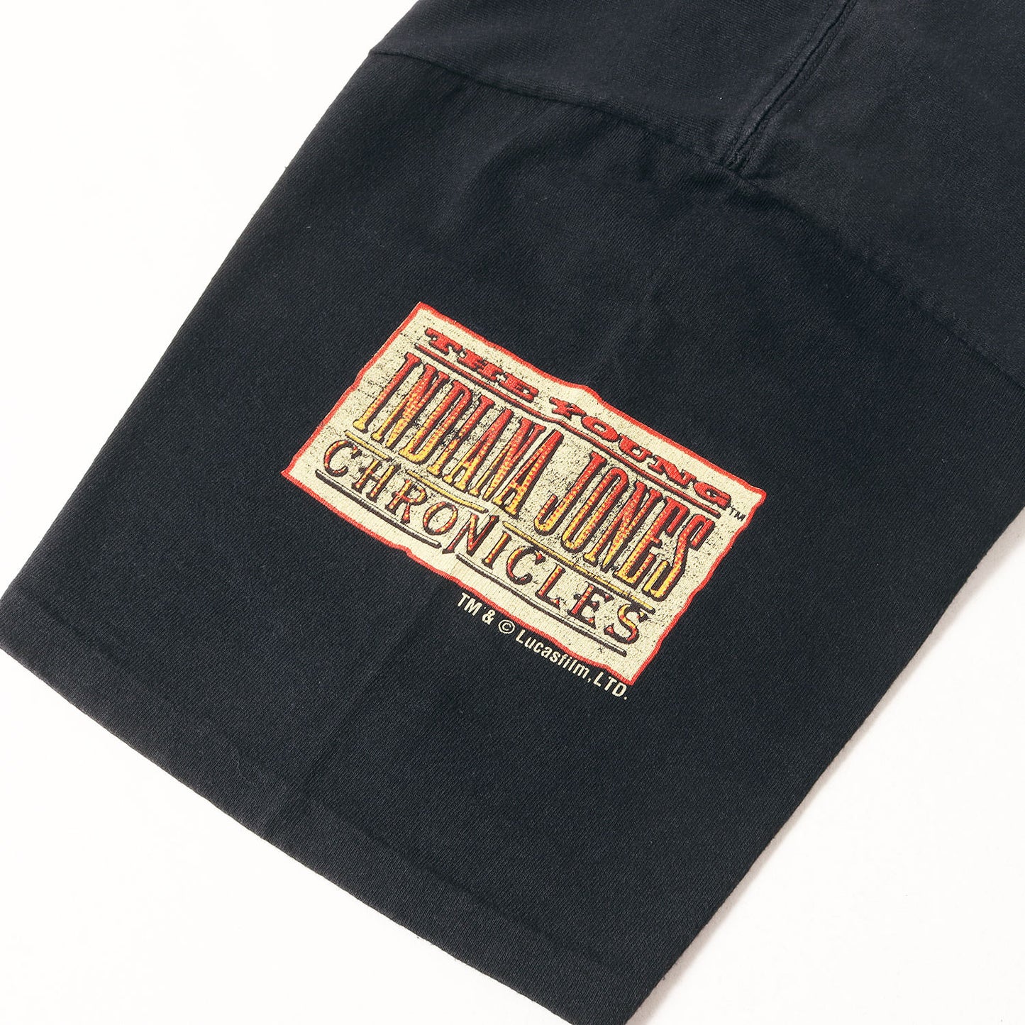 90s インディ・ジョーンズ 若き日の大冒険 ドラマ Tシャツ / USA製 JOSTENS