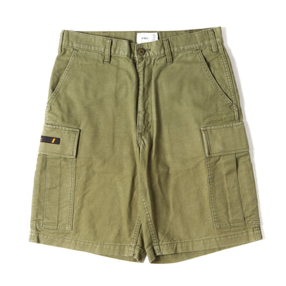 20SS コットンサージ ジャングル ミリタリー カーゴ ショーツ(JUNGLE SHORTS)