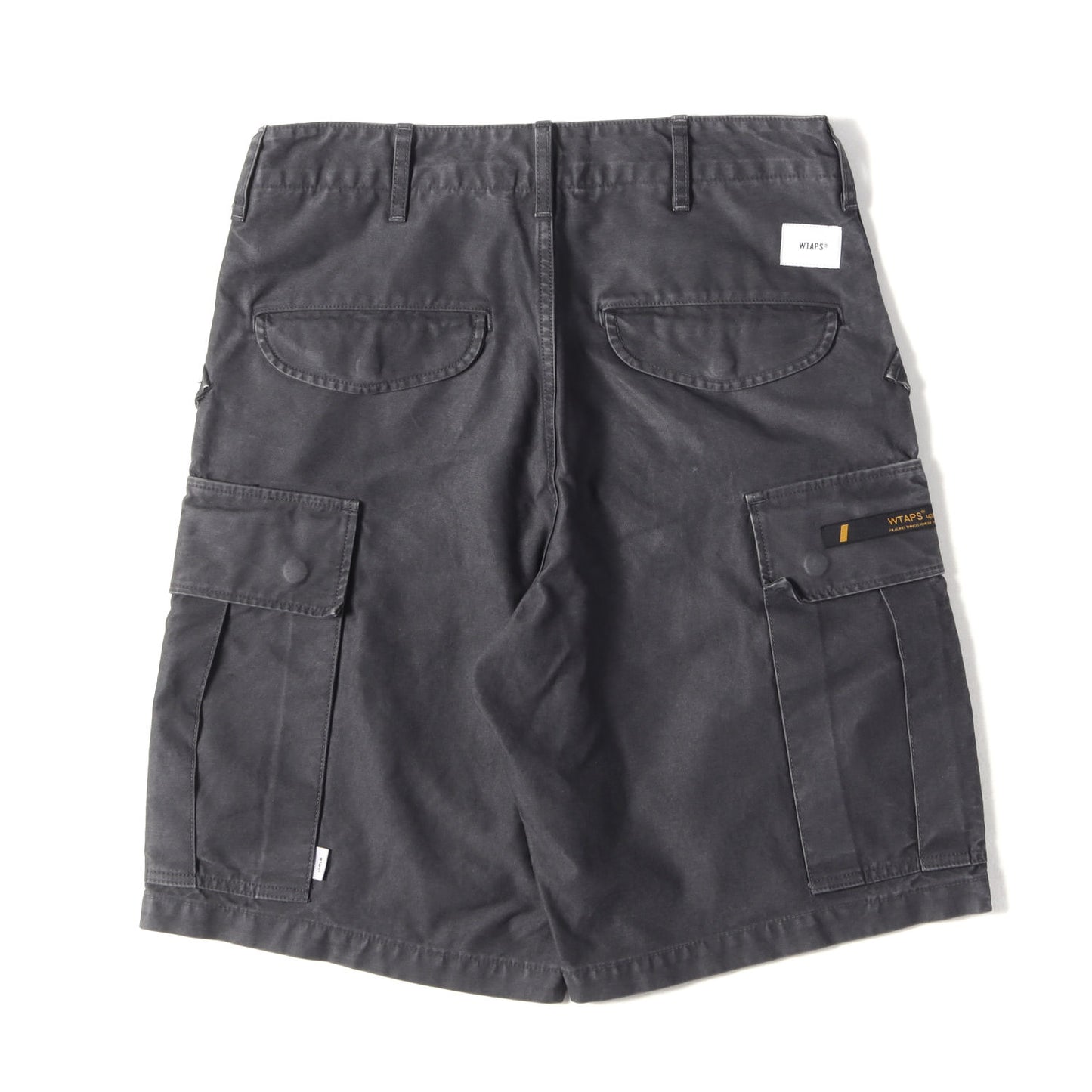 20SS コットンサテン ミリタリー カーゴ ショーツ(CARGO SHORTS 01)