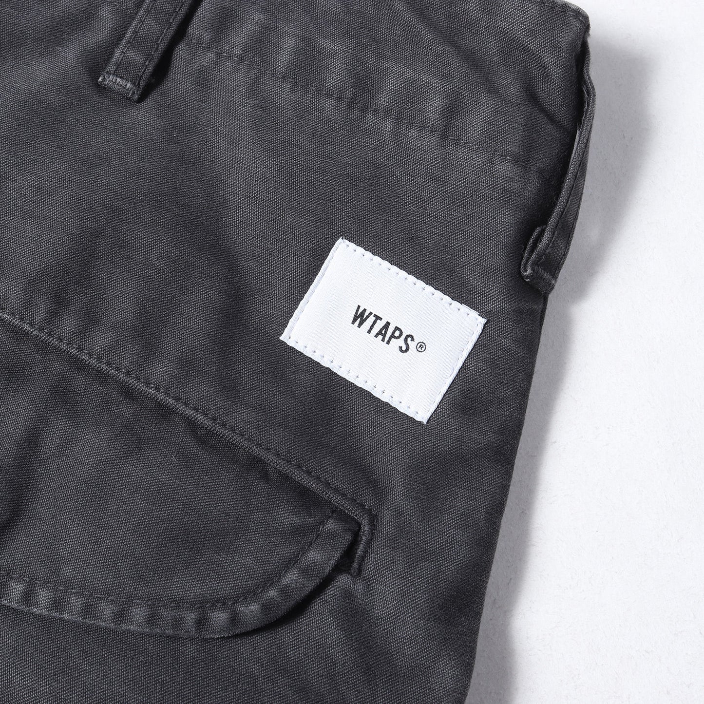 20SS コットンサテン ミリタリー カーゴ ショーツ(CARGO SHORTS 01)