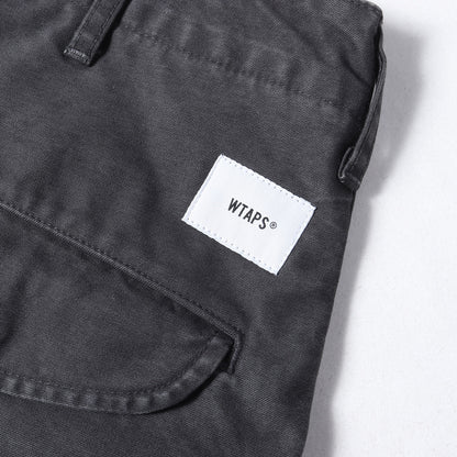 20SS コットンサテン ミリタリー カーゴ ショーツ(CARGO SHORTS 01)